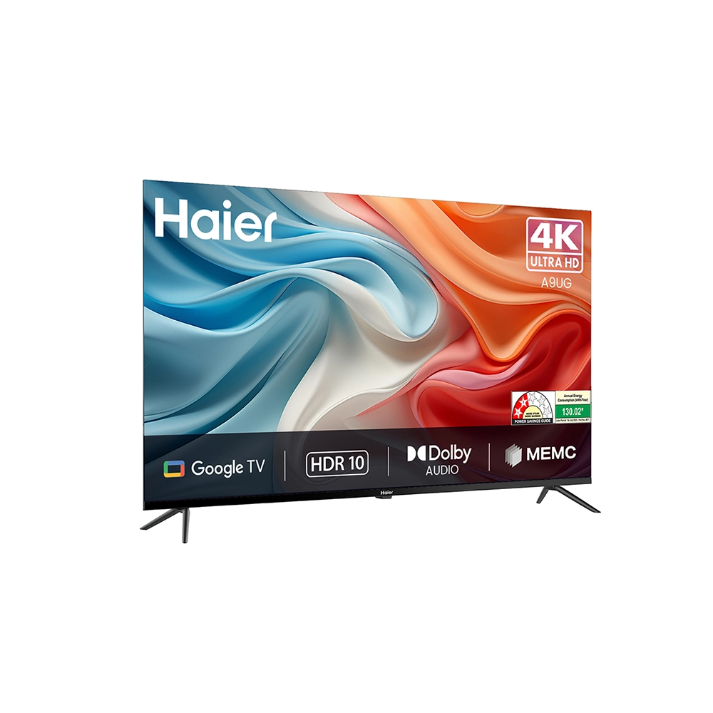 Haier A9UG 4K Ultra HD 108cm (43) Google TV | MEMC